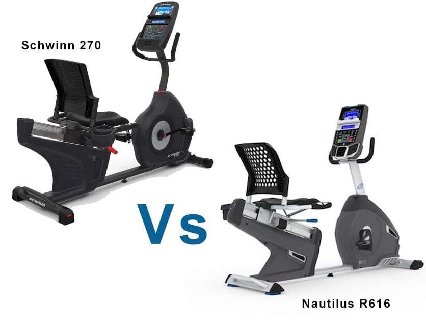 Nautilus R616 Vs Schwinn 270