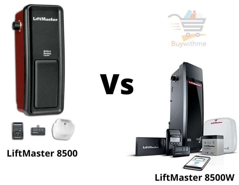 LiftMaster 8500 vs 8500W