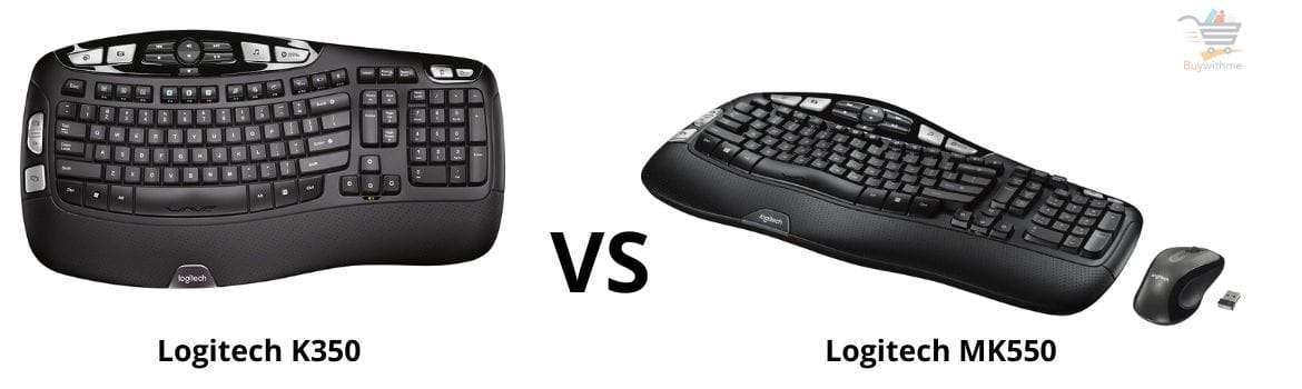 Logitech K350 vs MK550