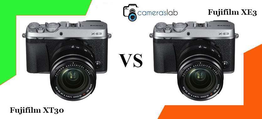 Fujifilm XE3 vs XT30
