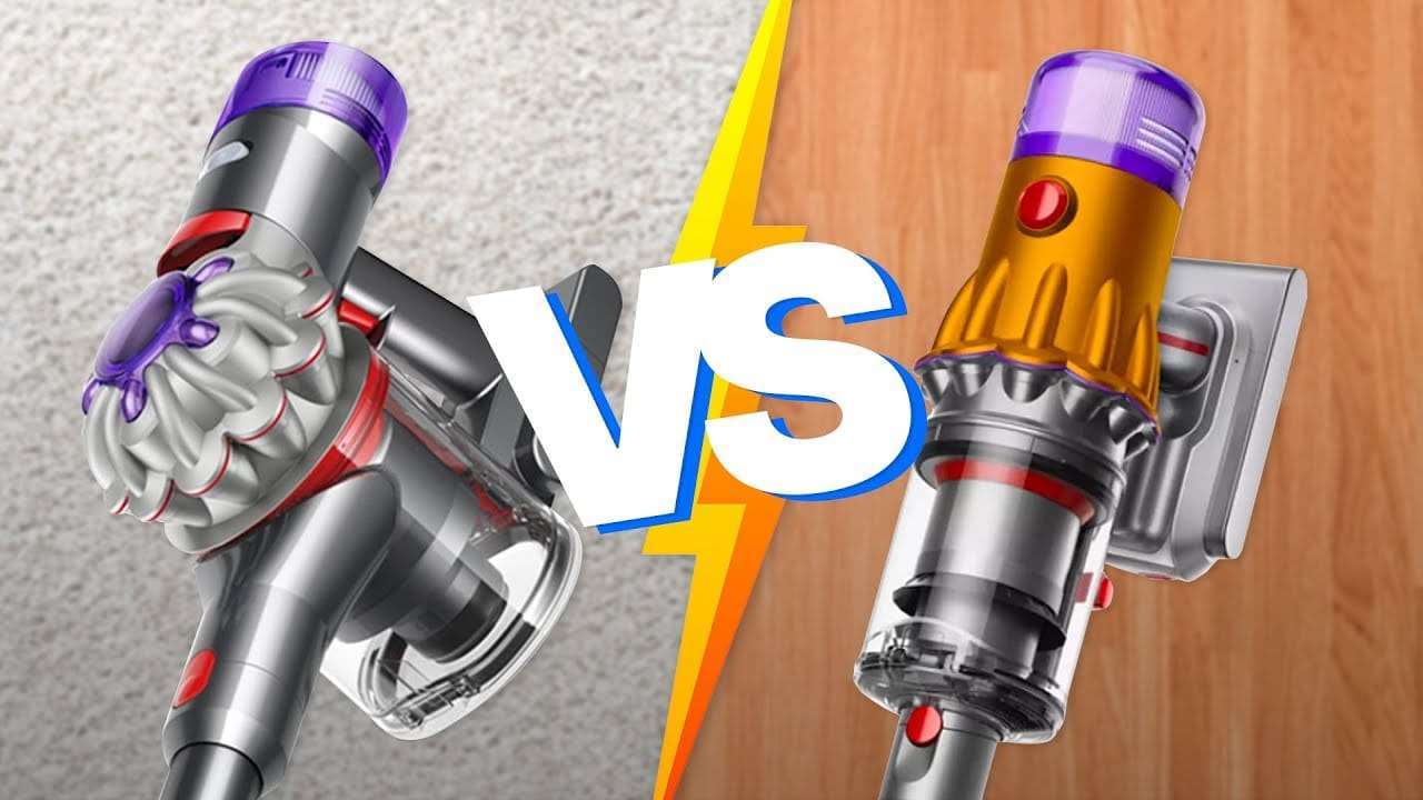 Dyson V8 vs V12