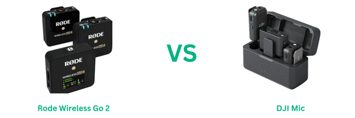 Rode wireless go 2 vs dji mic