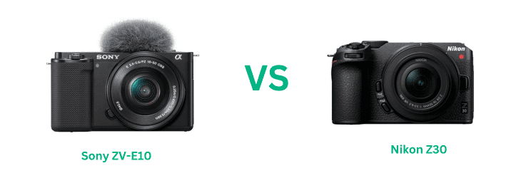 Nikon Z30 Vs Sony Zv E10